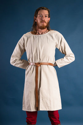 Middeleeuwse tuniek Gadaric, creme