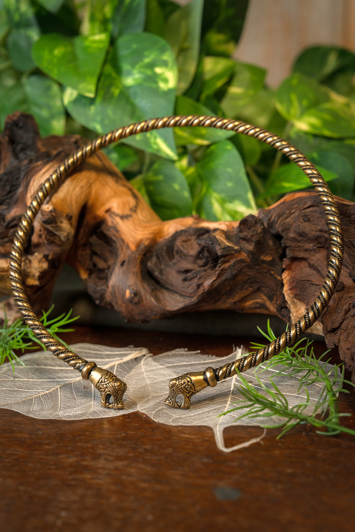 Torque viking Oseberg, bronze