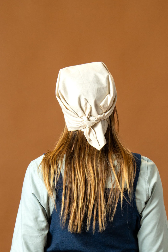Vikinghoofddoek Marianne, set van 2, bruin & crème