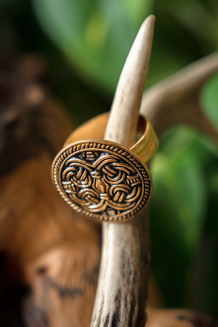 Birka Vikingring Borrestijl, brons