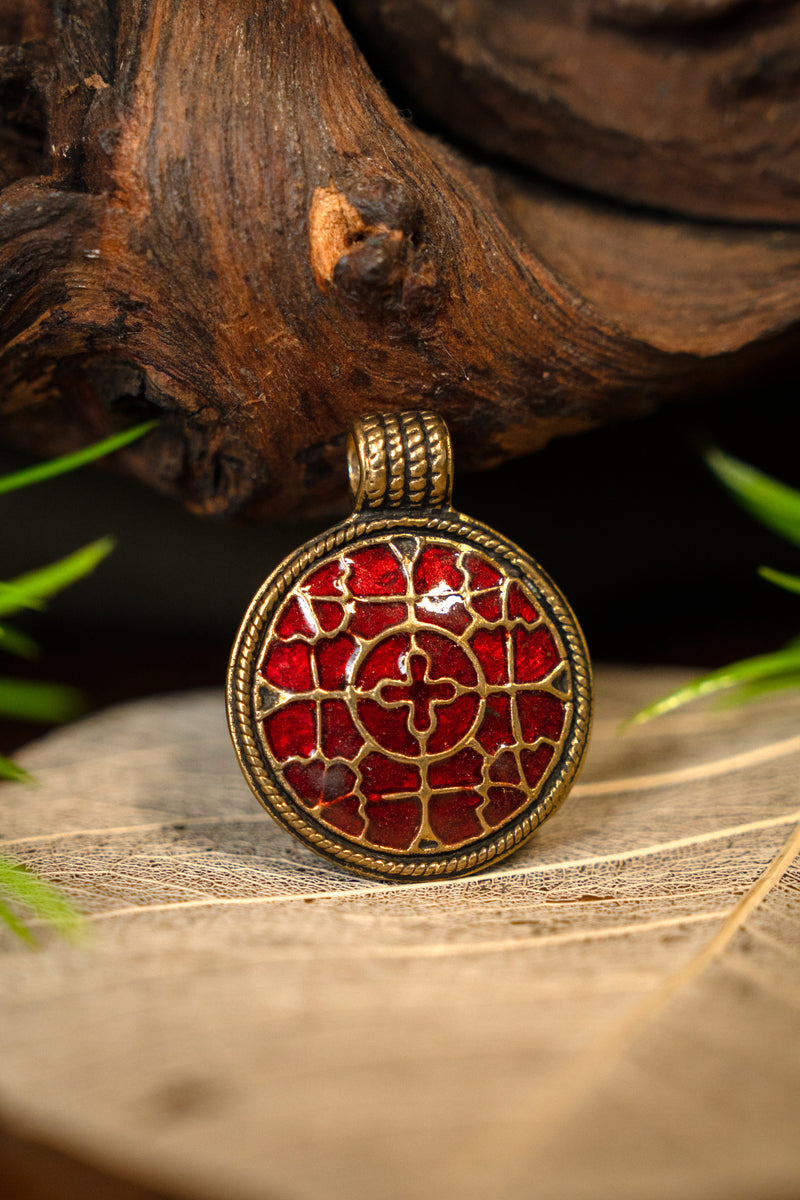 Merowingisches Schmuckstück Hoen, Bronze