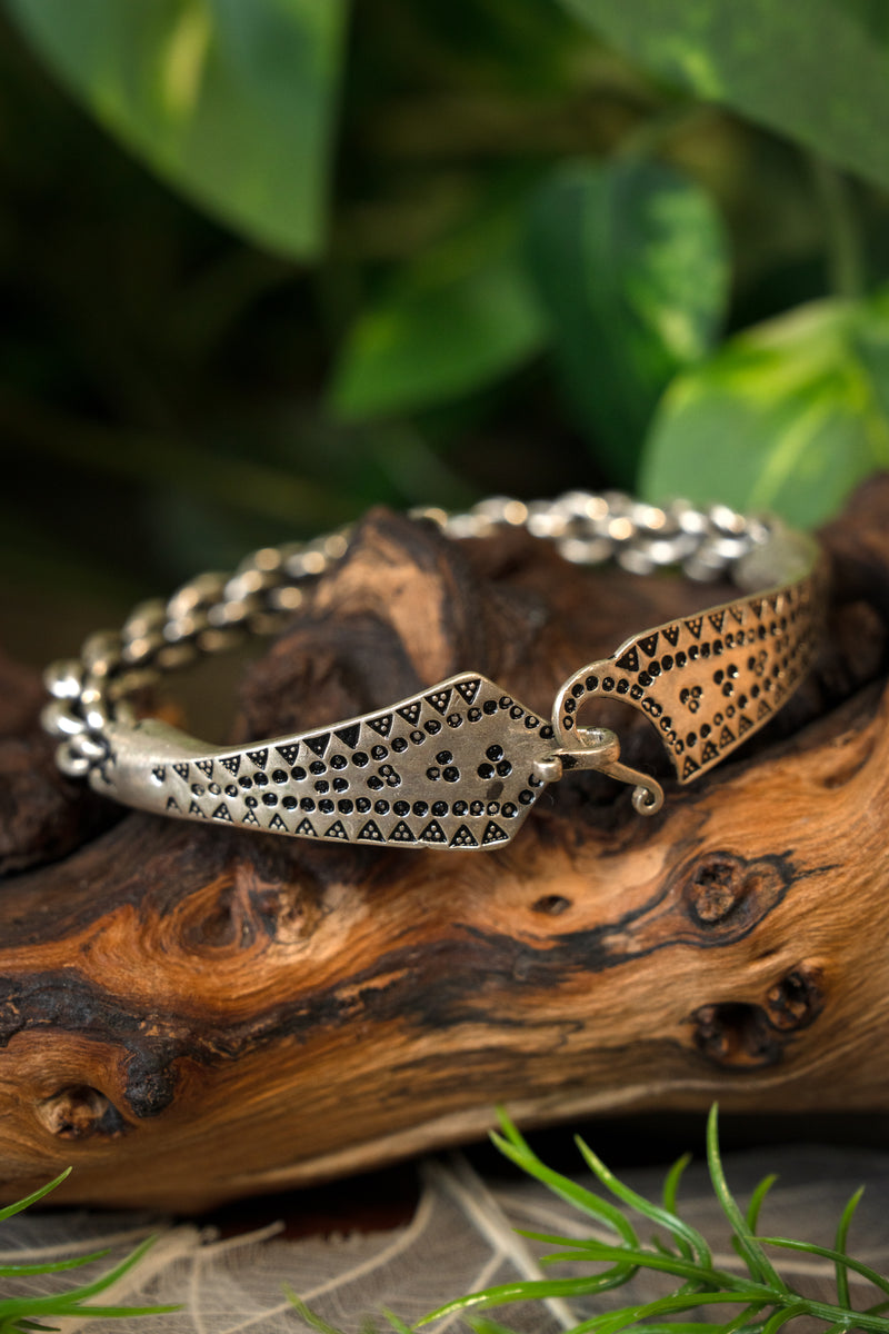 Bracciale vichingo Malvik, bronzo argentato