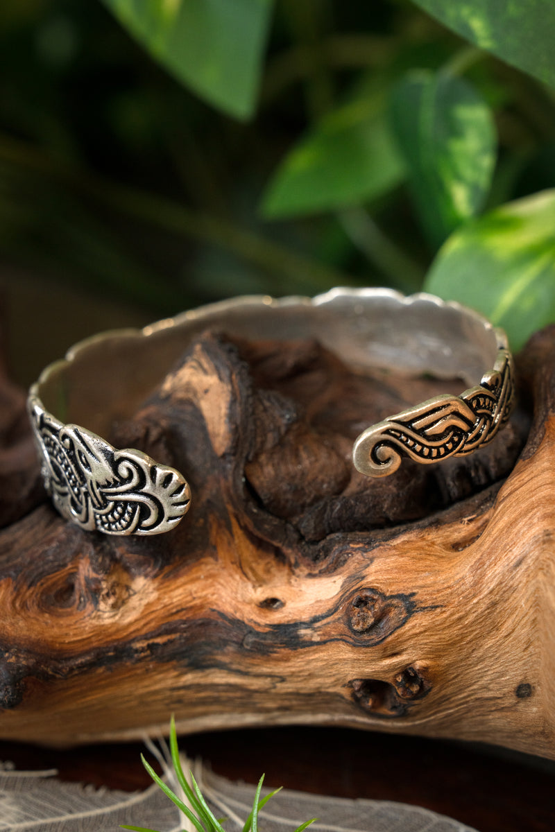 Bracciale vichingo Isola di Man, bronzo argentato