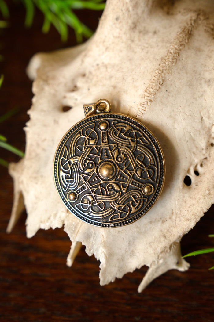 Oseberg Viking amulet, bronze