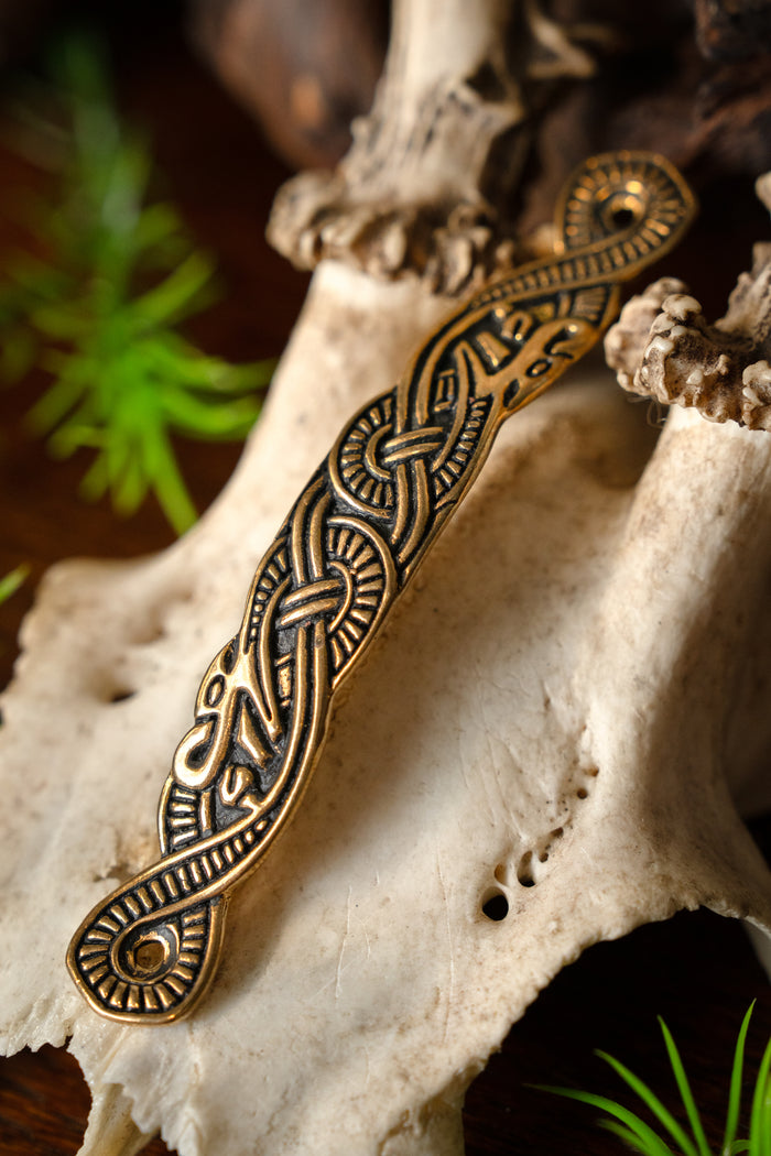 Viking scabbard fitting