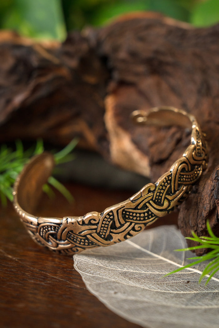 Vikingaarmband Isle of Man, brons