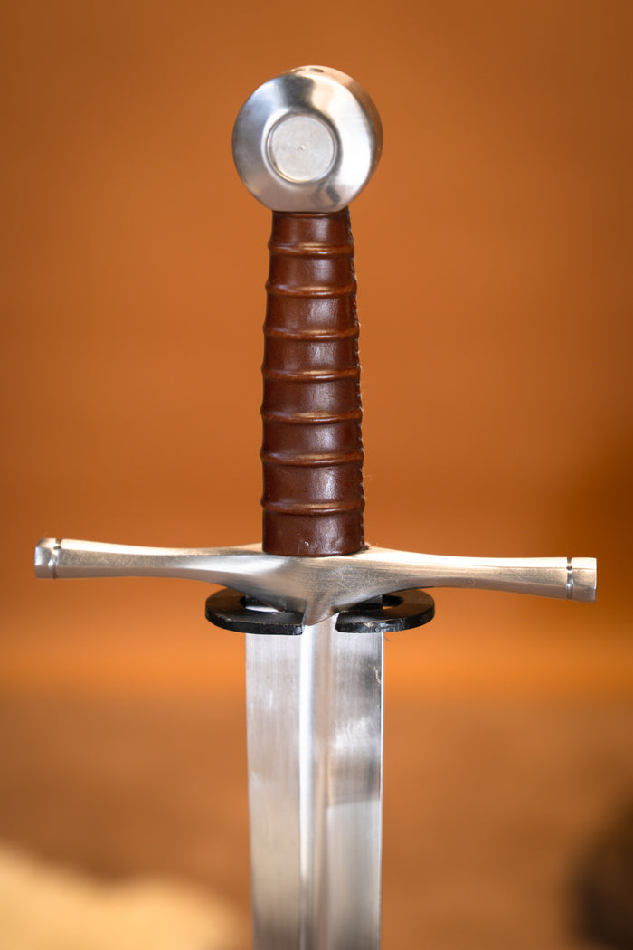 Medeltida svärd Eloy, slött, stridsredo