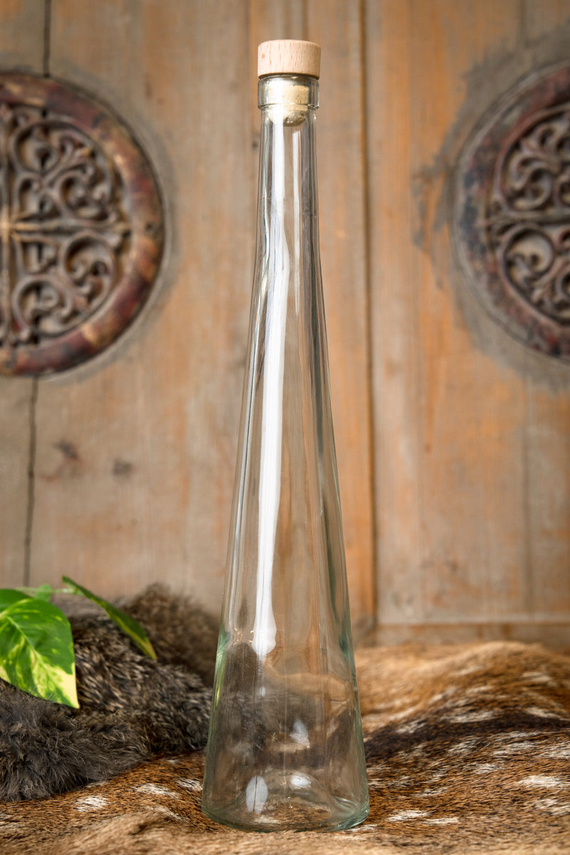 Glass bottle 500 ml with cork