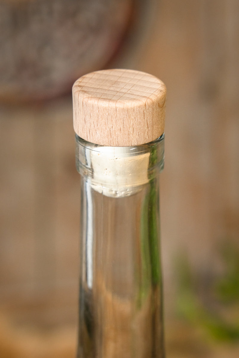 Glass bottle 500 ml with cork
