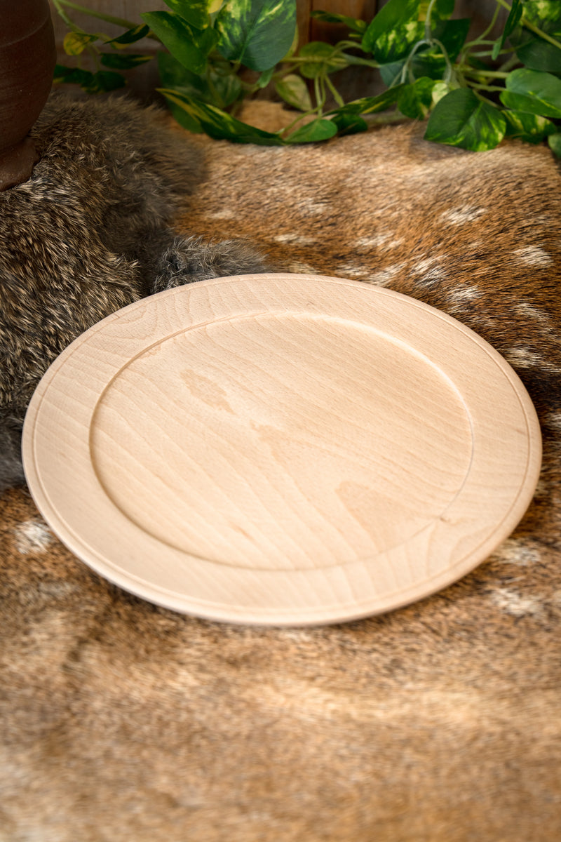 Holzteller, 24 cm