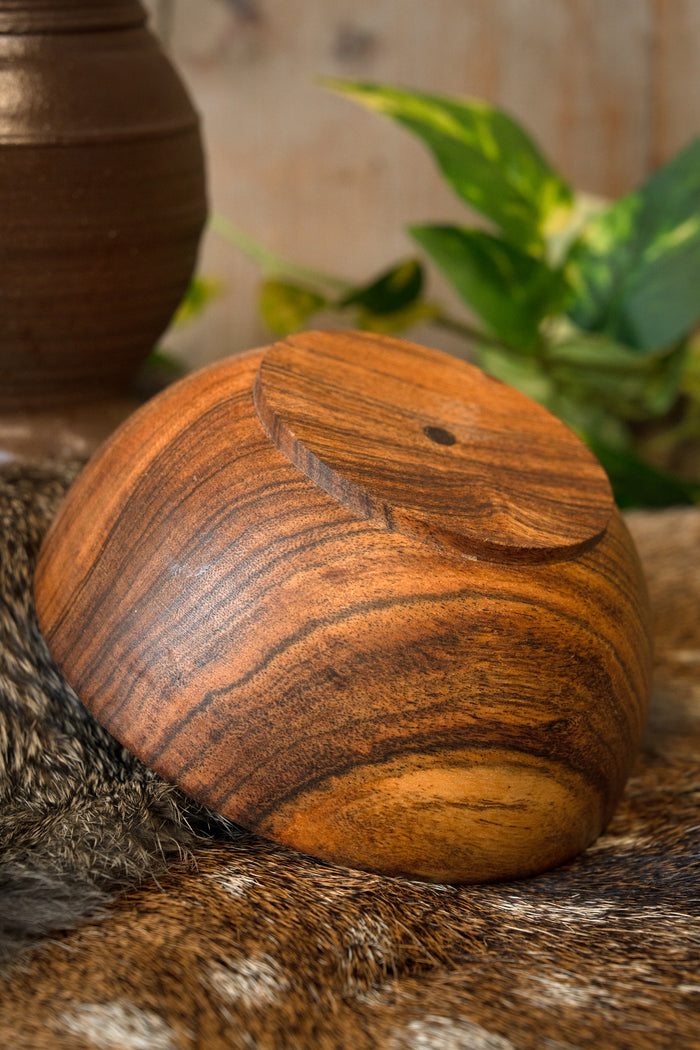Medieval wooden bowl M
