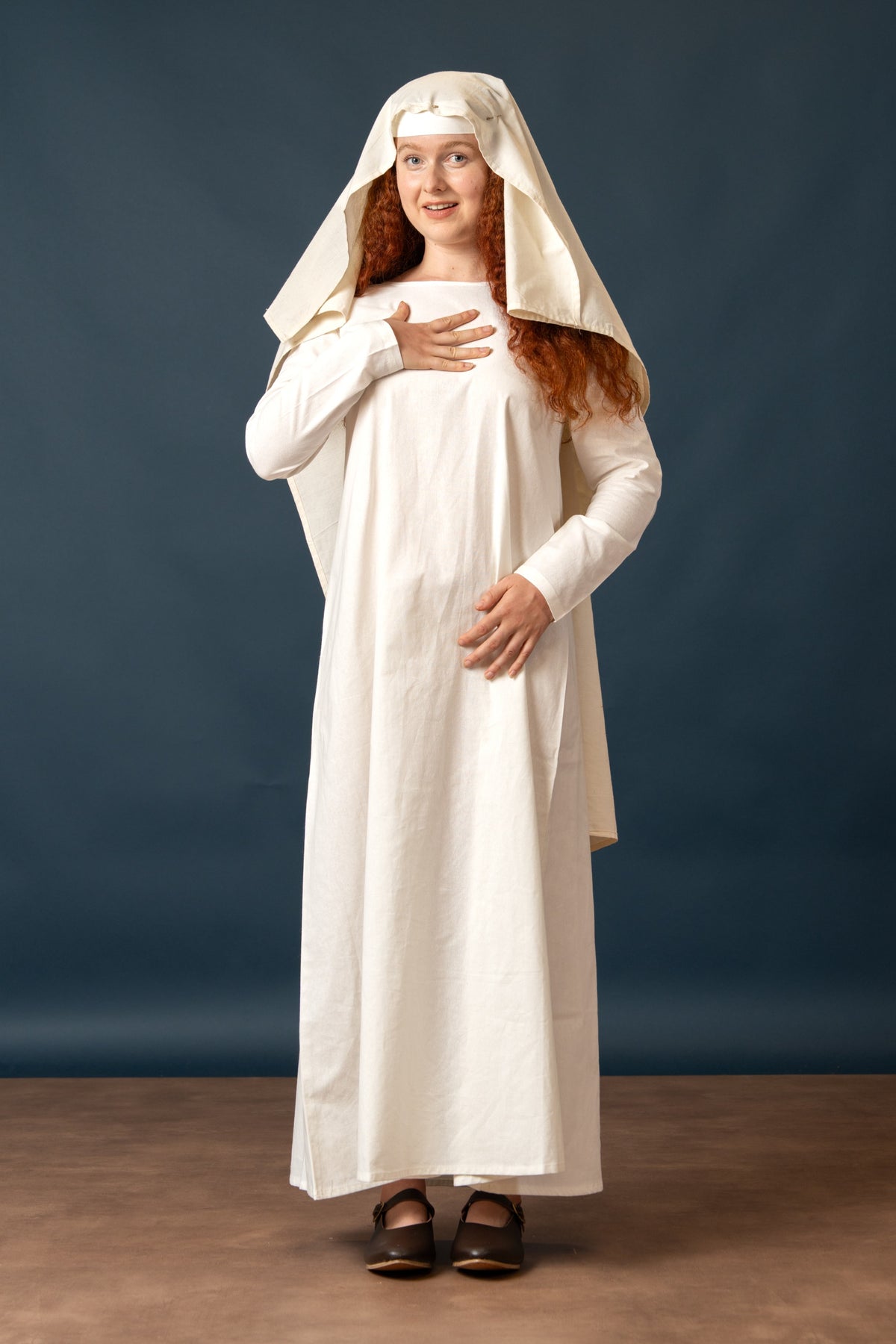 Undertunic Modesto, cotton, natural