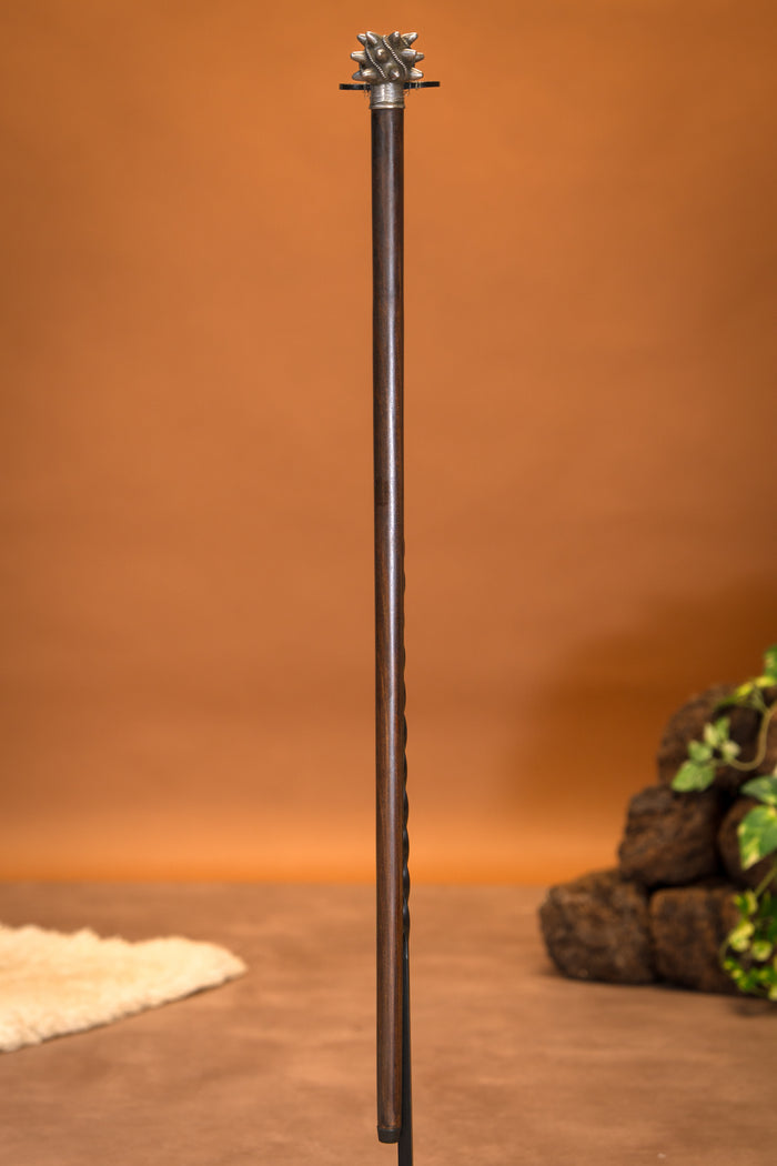 Norman mace walking stick