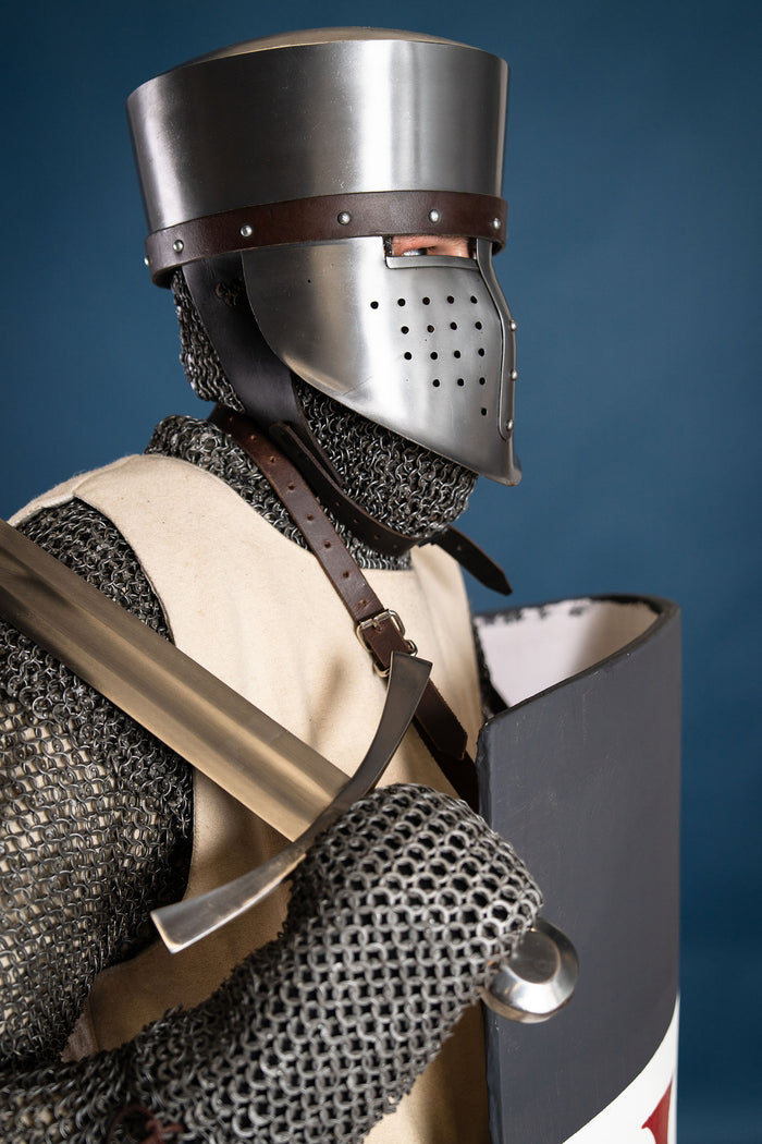 Middeleeuws zwaard Oakeshott type X, semi-scherp