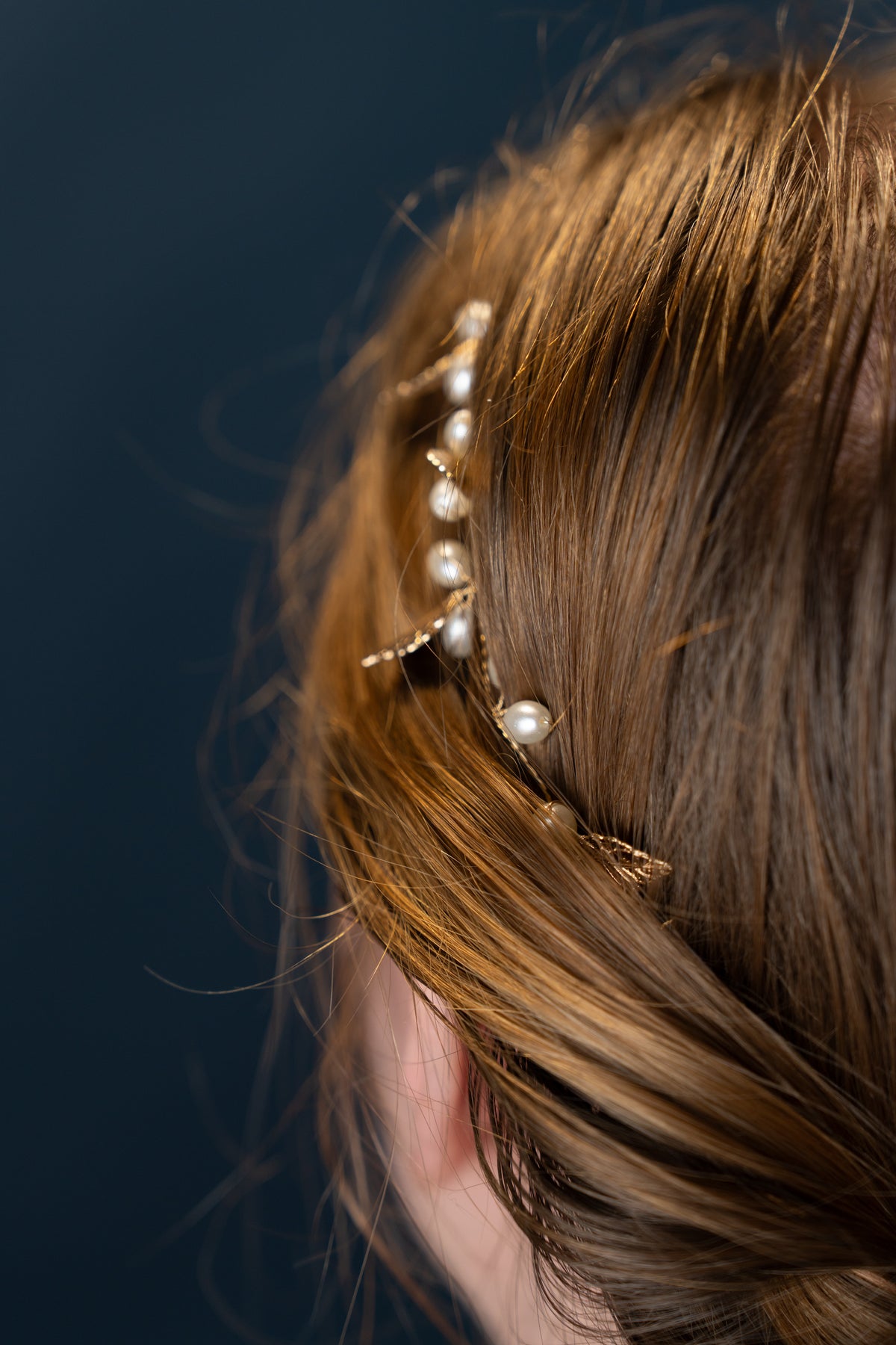 Diadema com folhas