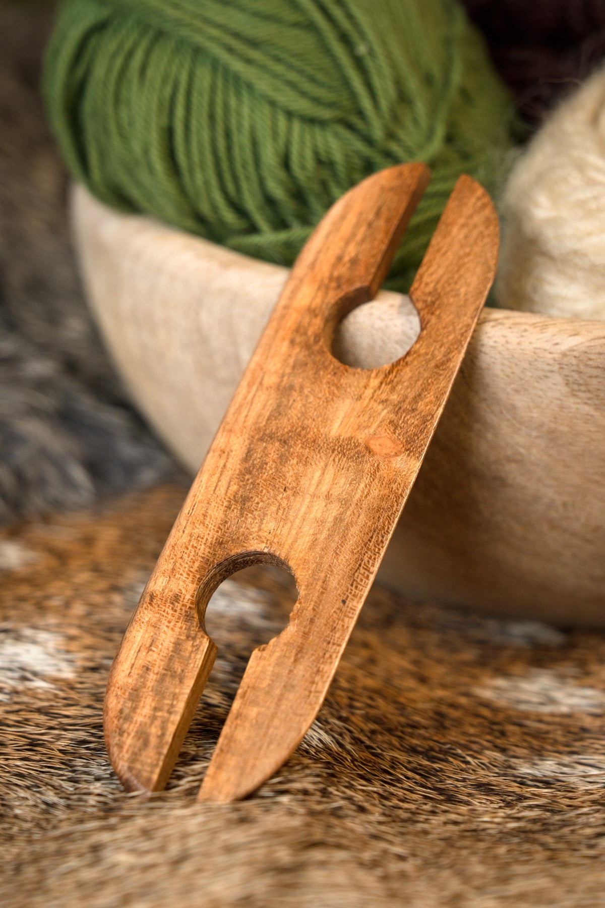 Middelalderlig vævespole