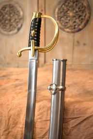 Hussards Napoléoniens sabre AN XI, tranchant