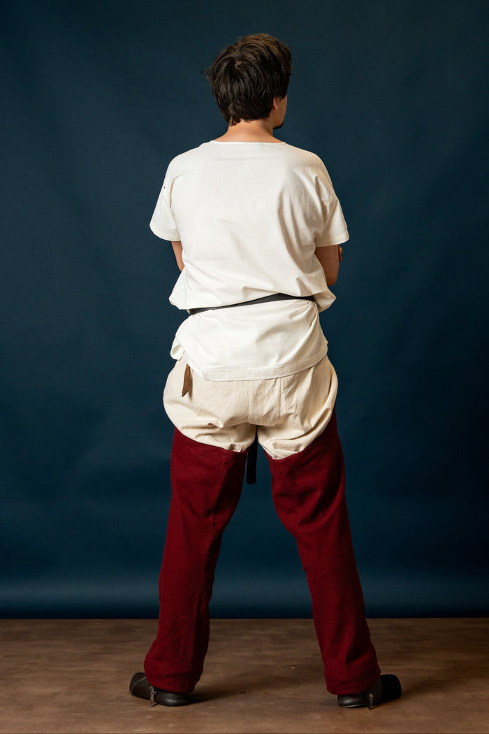 Viking undertunic Yngvi short sleeves, natural