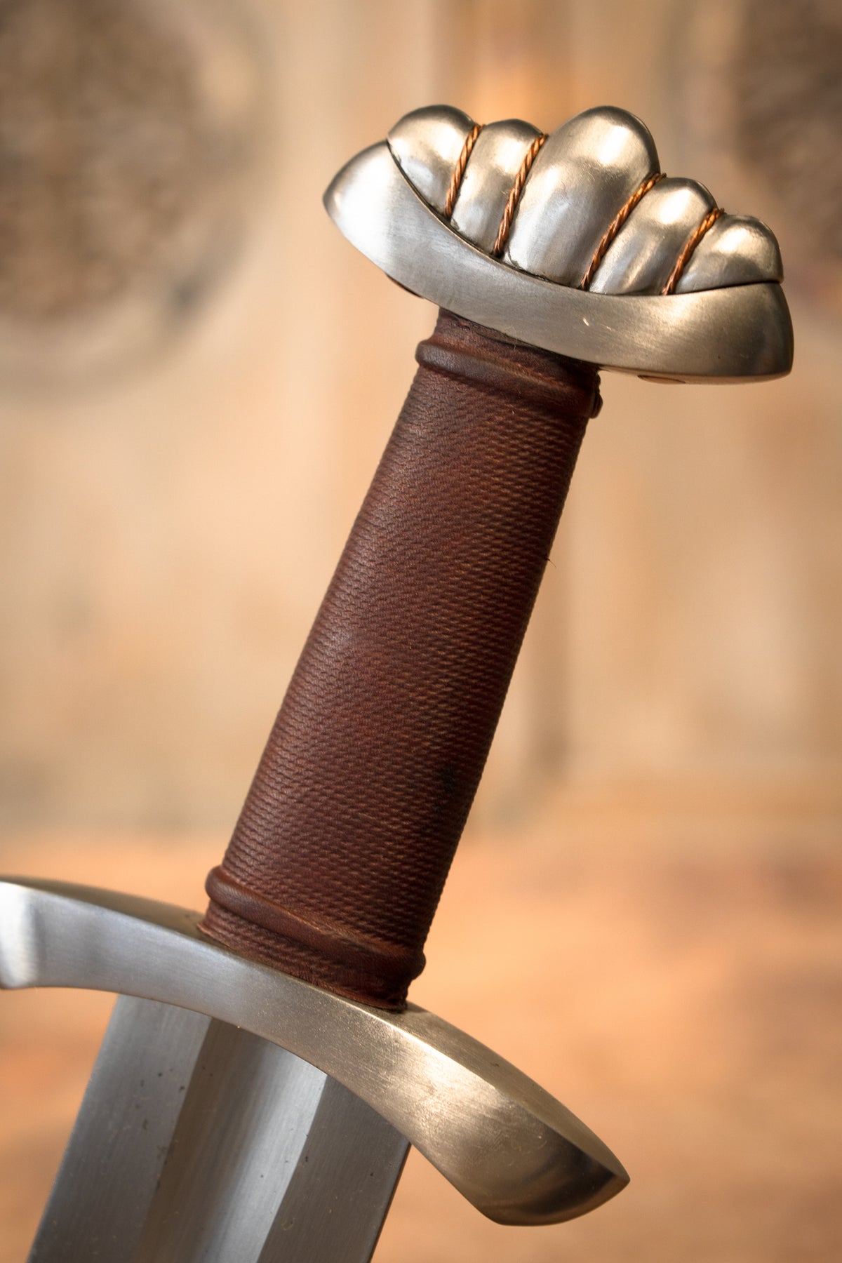 Viking sword Petersen type S, semi-sharp