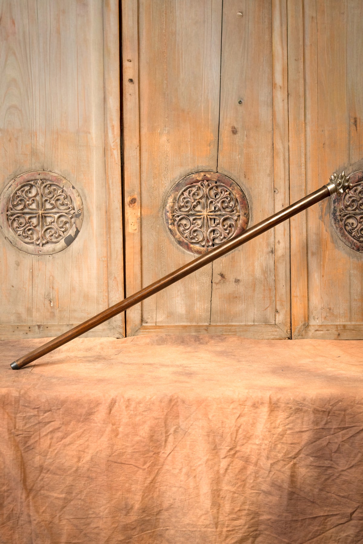 Normandisk stridsklubba vandringsstav