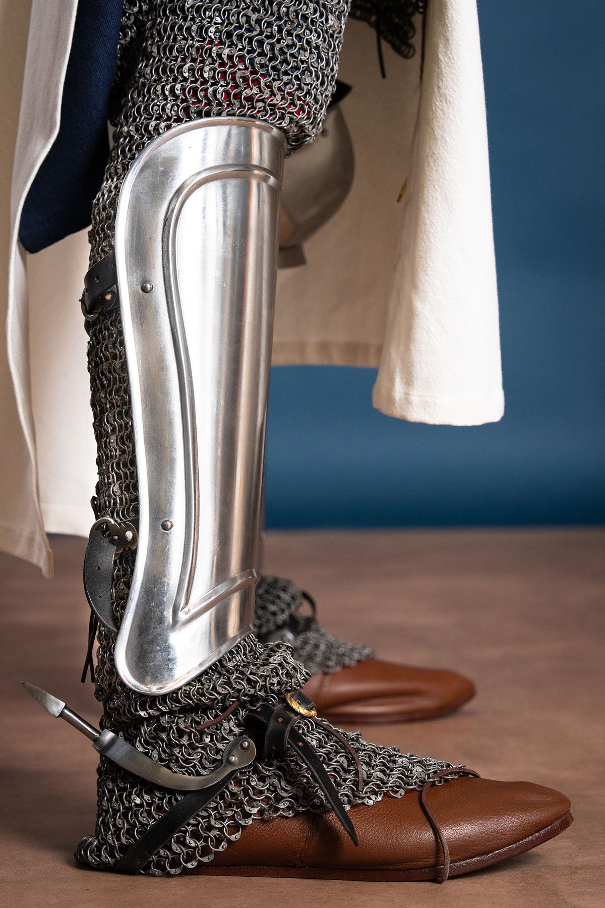 Ringbyxor (chausses), runda ringar – runda nitar, 8 mm