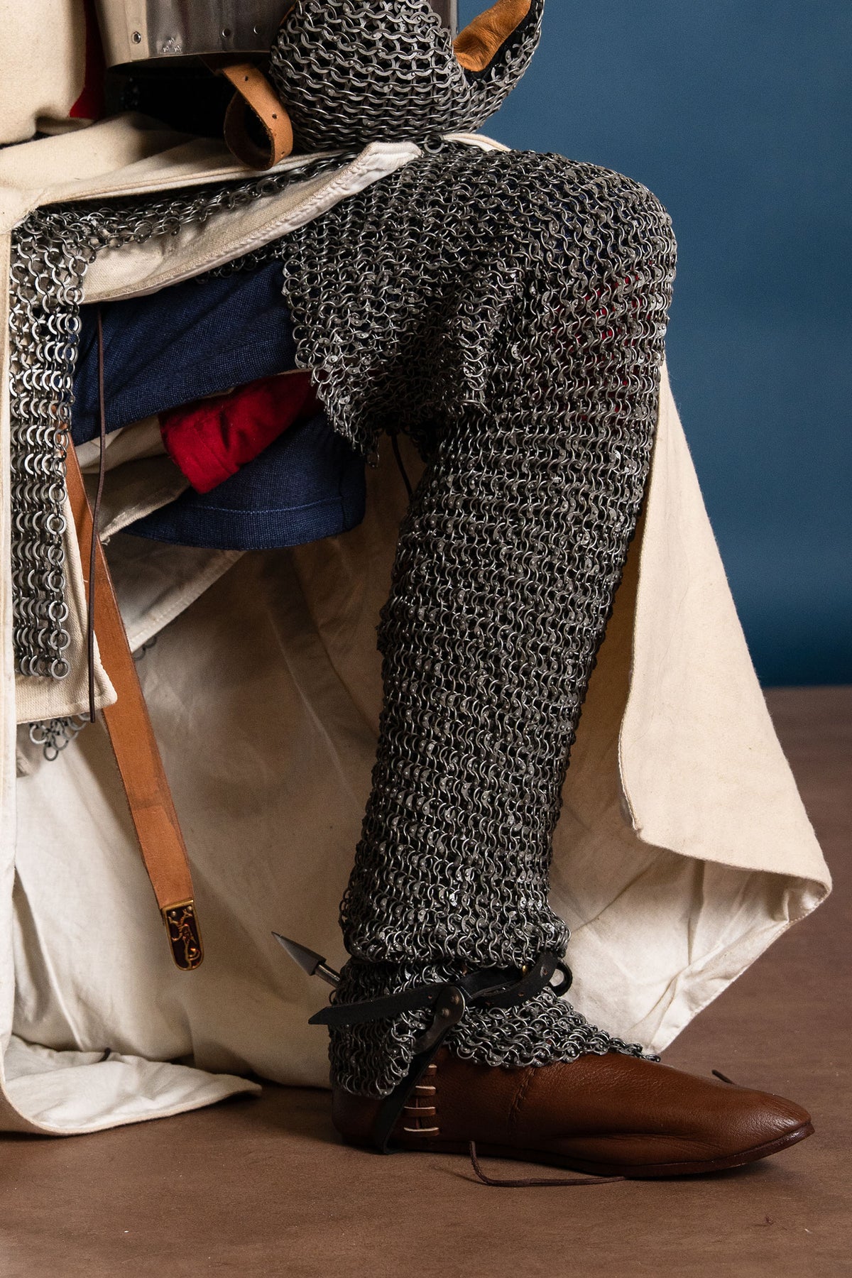 Ringbyxor (chausses), runda ringar – runda nitar, 8 mm