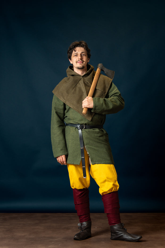 Chaperon Skjoldehamm, wool blend, autumn green