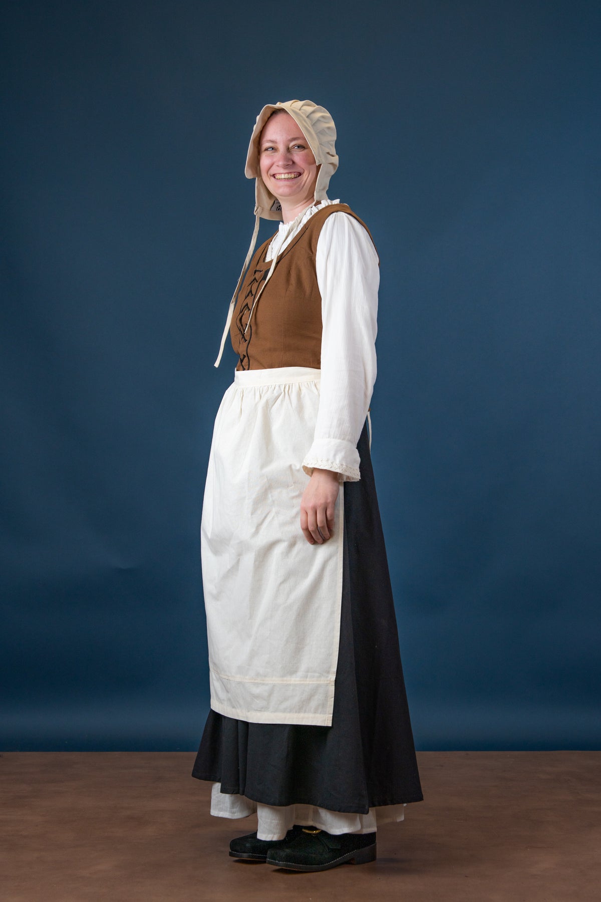 Apron Alianor, natural