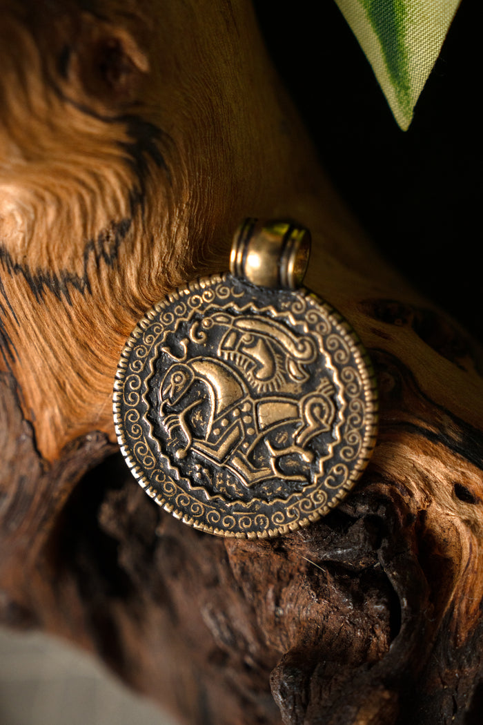 Brakteat-amulet Zealand, bronze