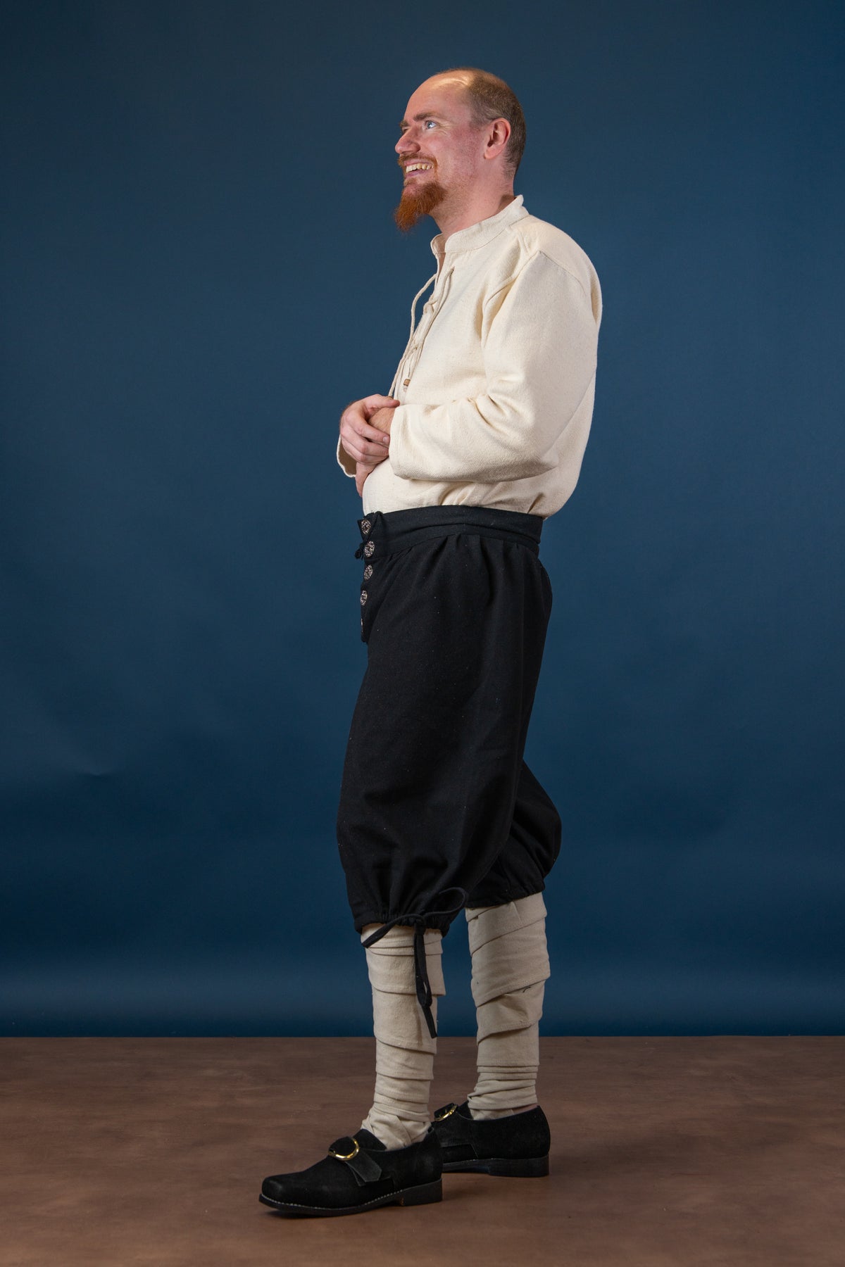 Tilly Renaissance broek, zwart