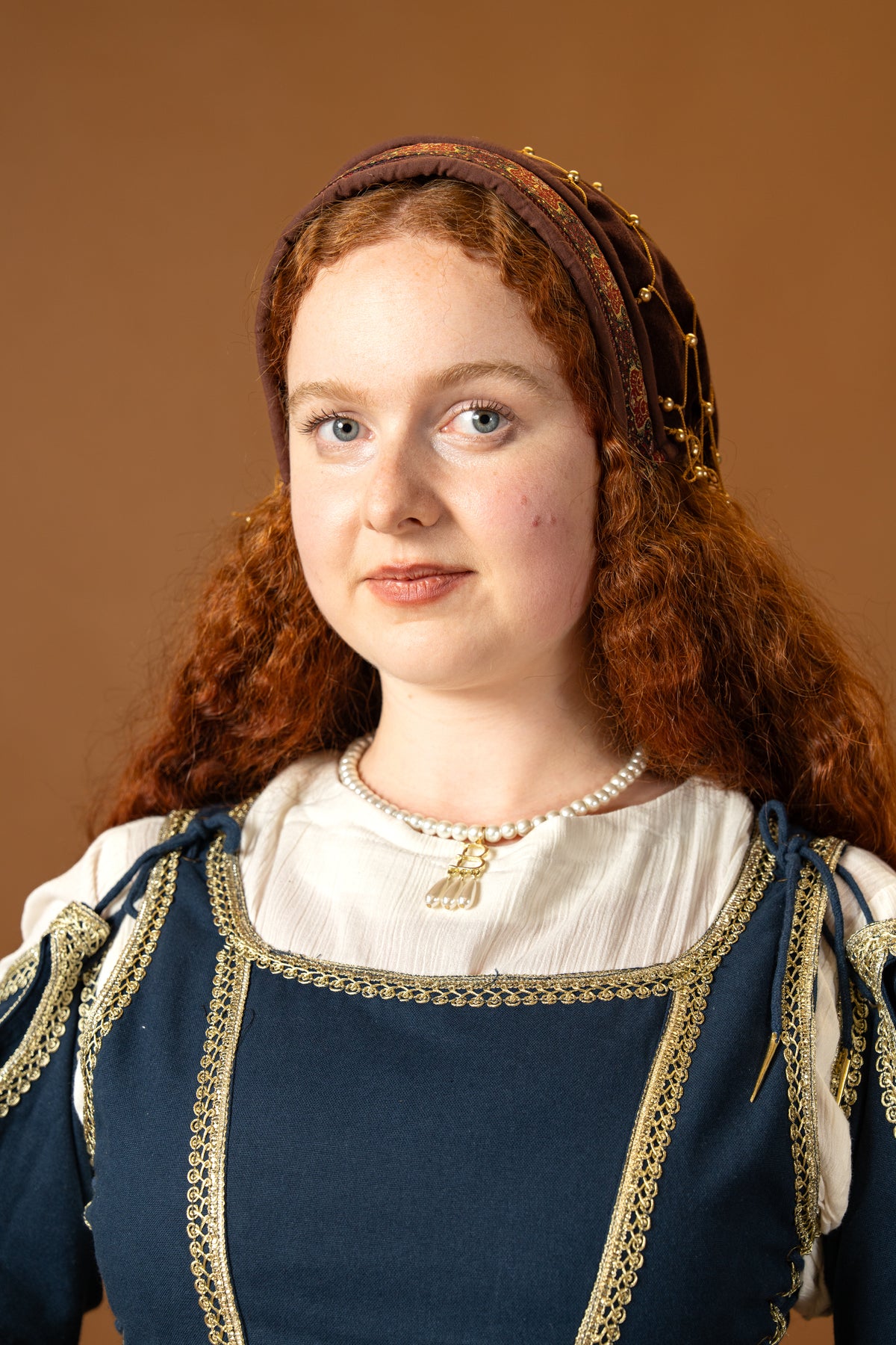 Italian gamurra, late 15th century, blue