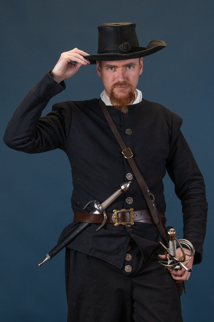 Doublet de la fin du XVIe siècle, noir