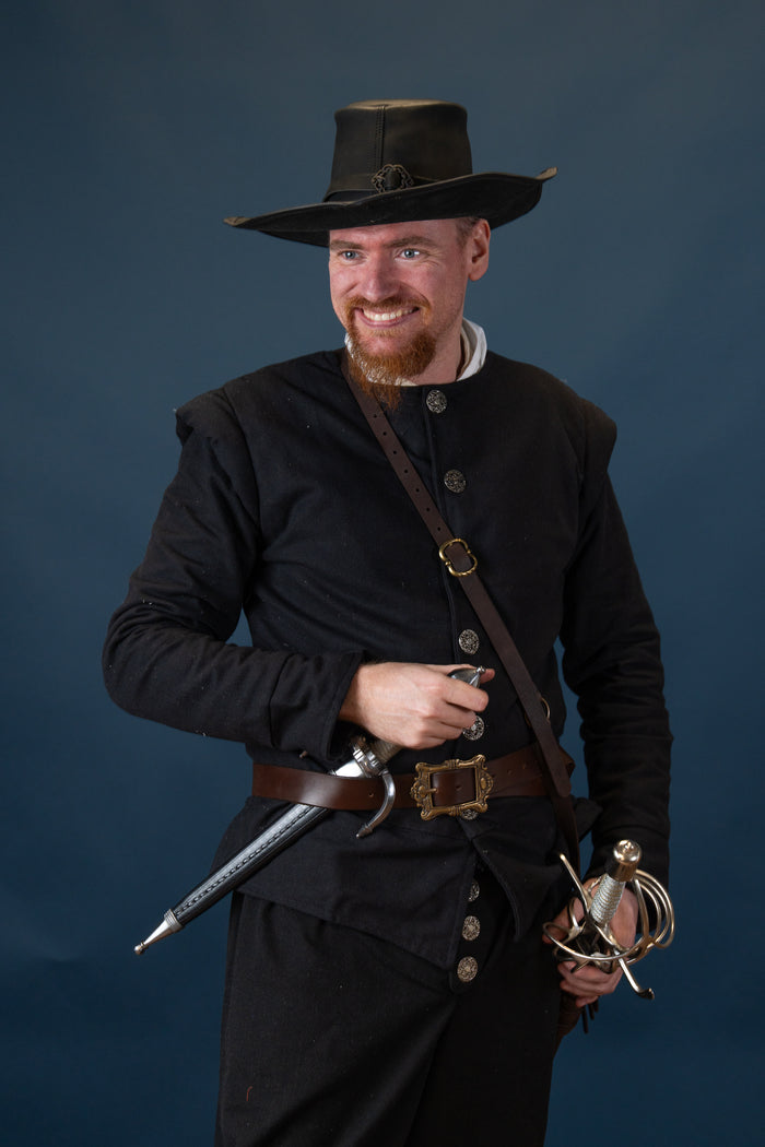 Doublet de la fin du XVIe siècle, noir