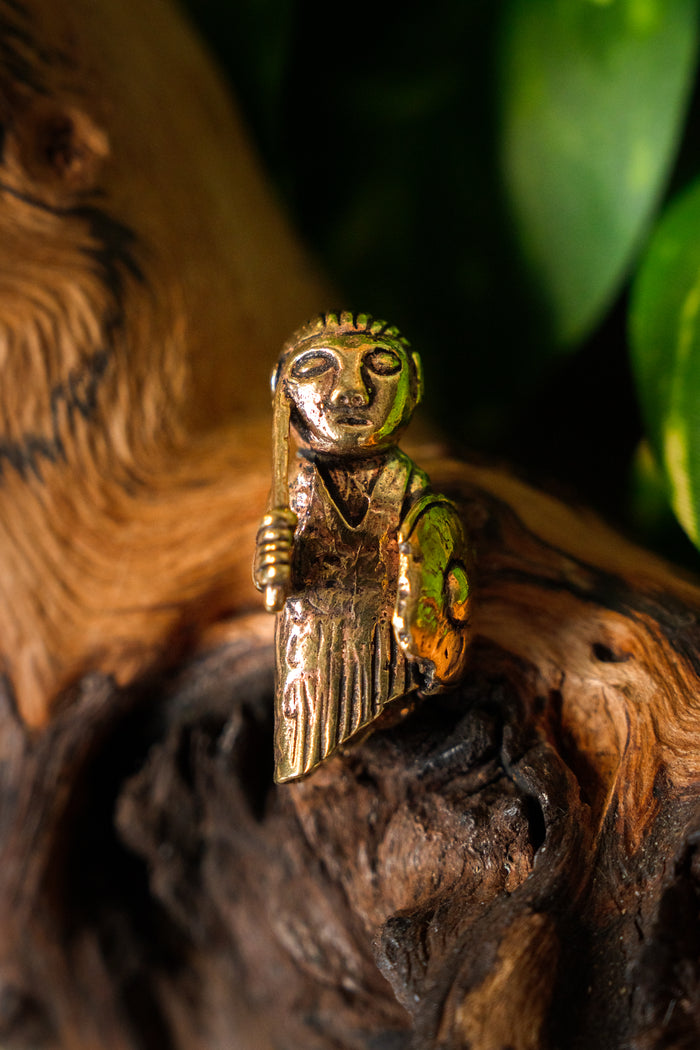 Pendant Valkyrja, bronze