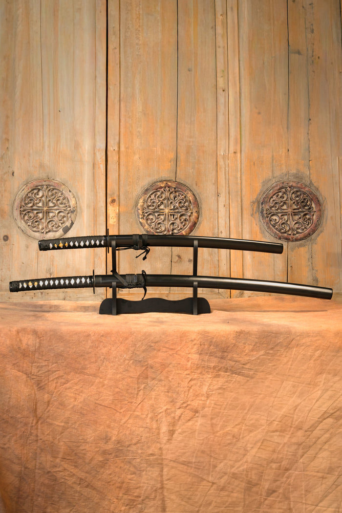 Set de sabie samurai Musashi, semi-ascuțit