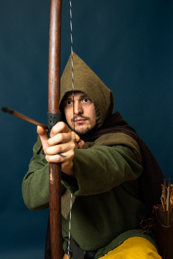 Chaperon Skjoldehamm, wool blend, autumn green