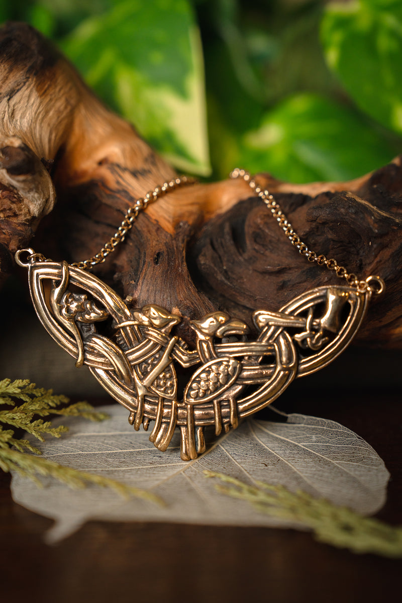 Ierse Book of Kells ketting, brons