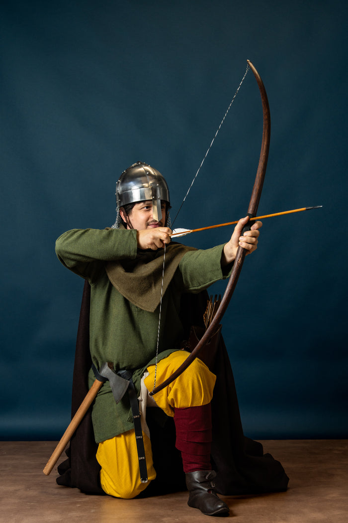 Wikinger-Spangenhelm mit Kettengeflecht, 1–1,2 mm