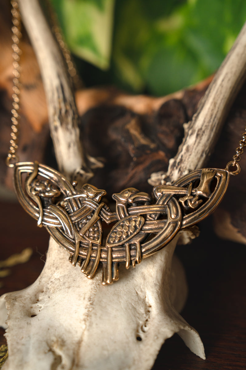 Ierse Book of Kells ketting, brons