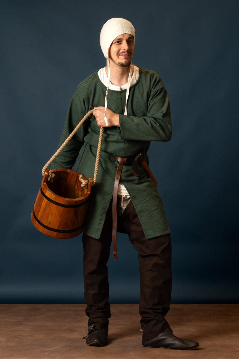 Middeleeuwse tuniek Gadaric, groen