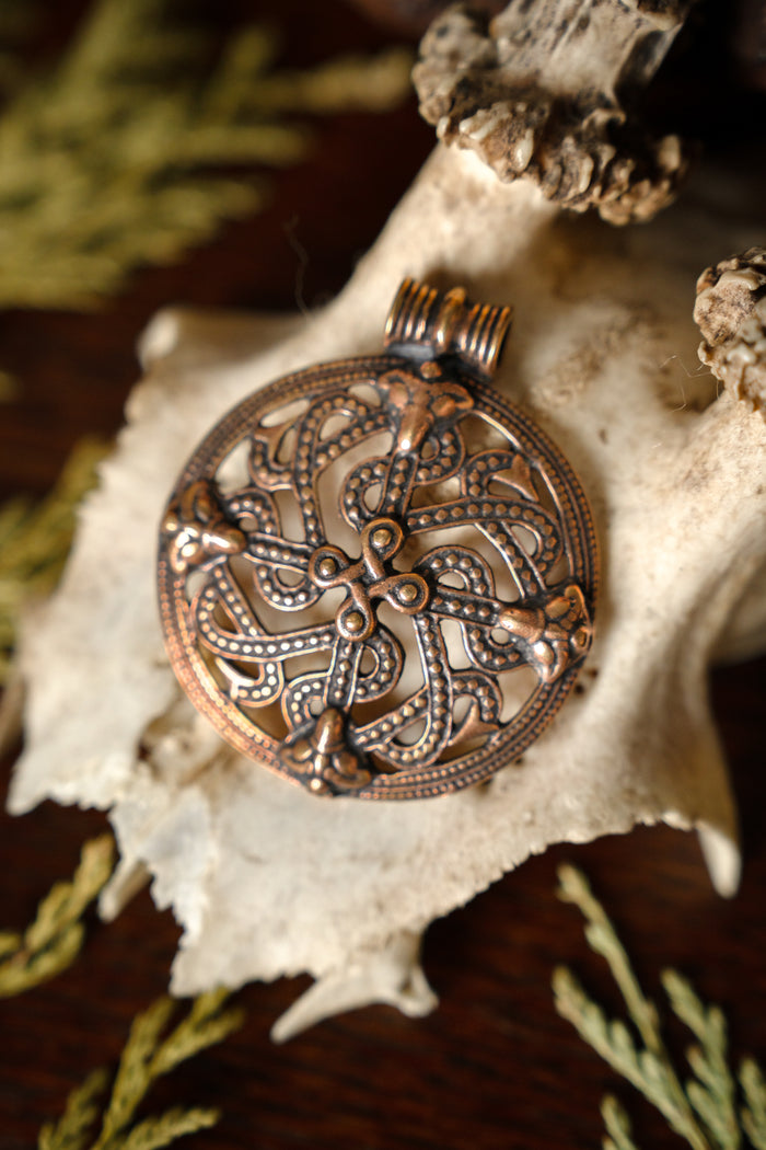 Mammen-vikingsmycke, brons