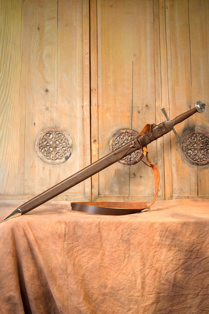 Temple Church Schwert, gehärtet, halbscharf