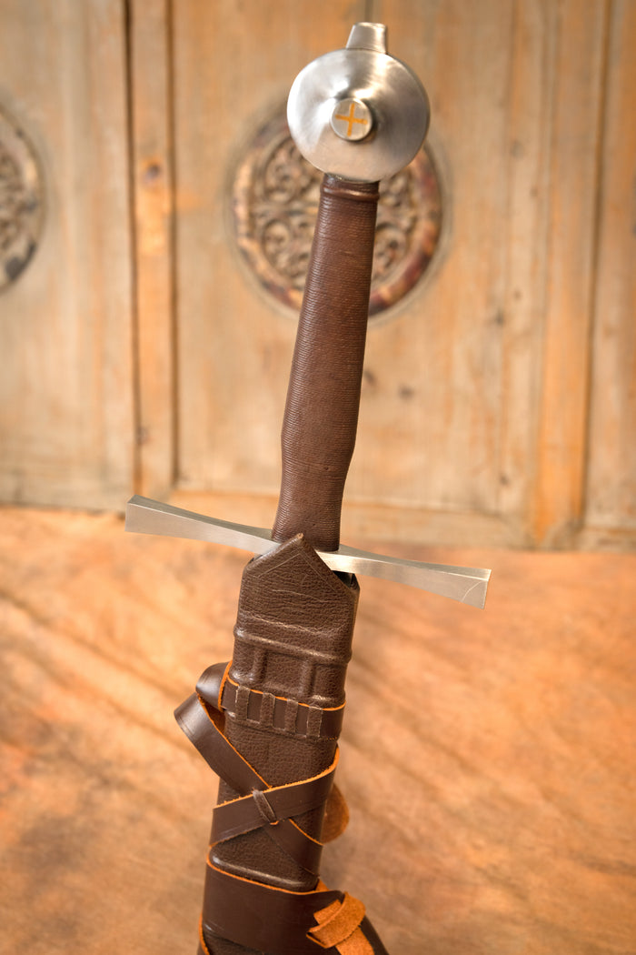 Temple Church Schwert, gehärtet, halbscharf