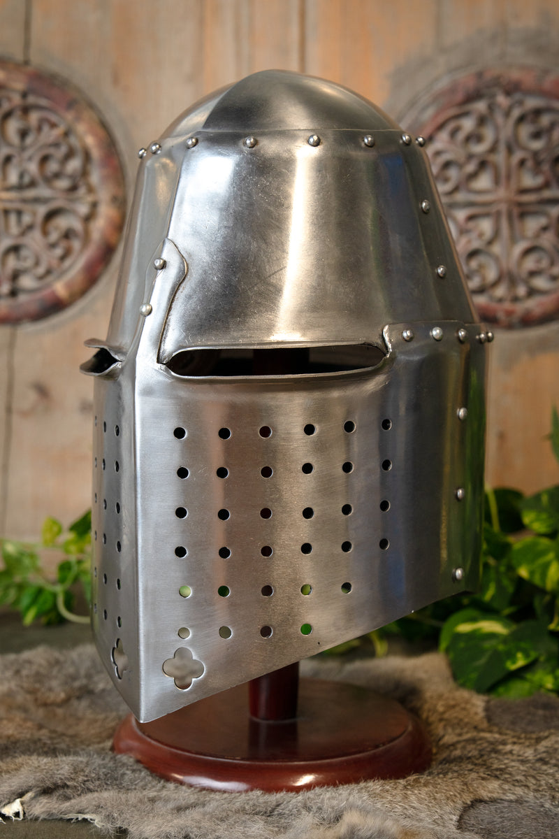 14th century helmet Sir Richard Pembridge, 2 mm (battle-ready)