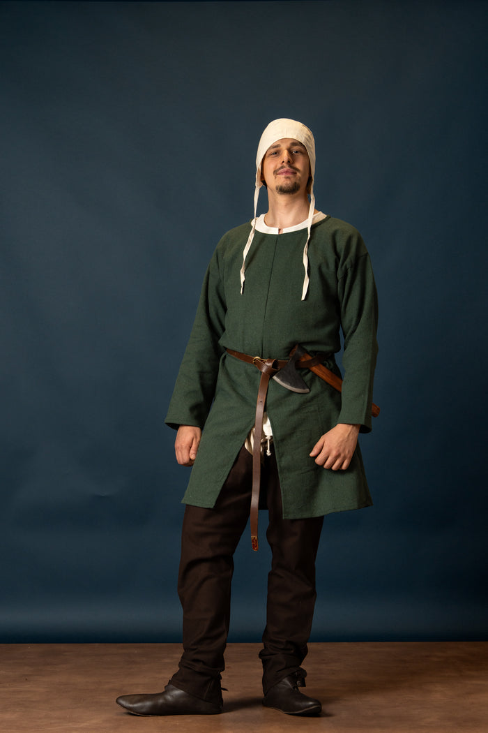 Mittelalterlich Tunika Gadaric, grün