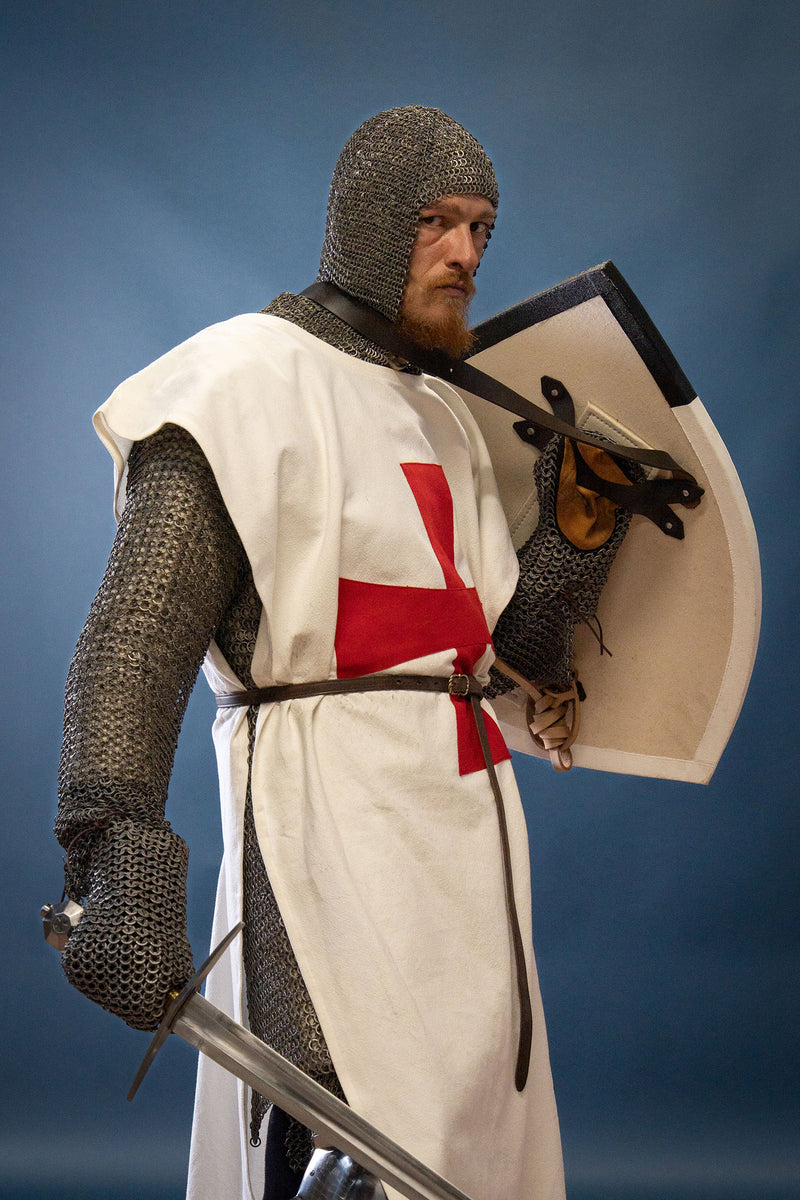 Surkot templariuszy, biały