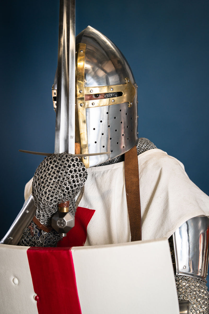 Chainmail mittens, muffs, flat rings, round rivets