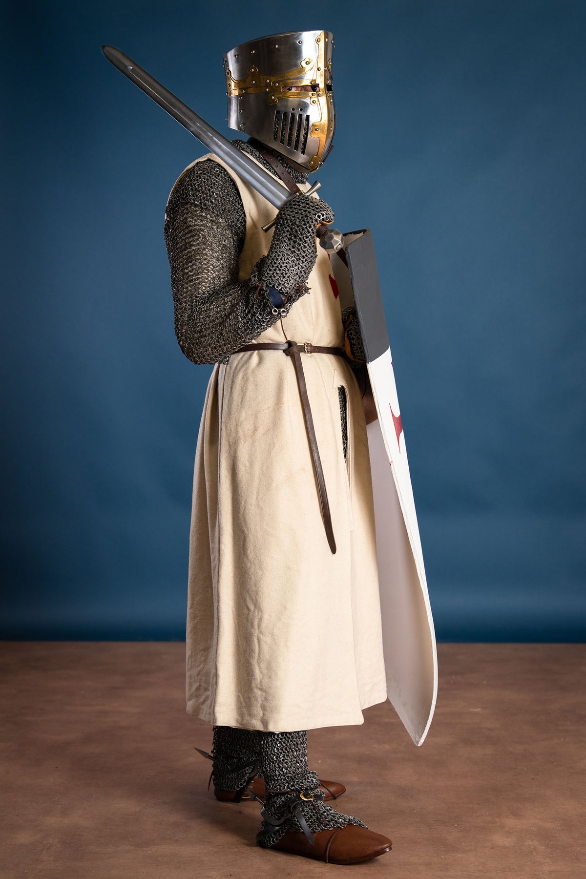 Ringbyxor (chausses), runda ringar – runda nitar, 8 mm