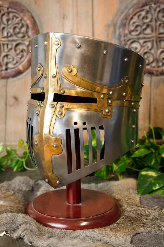 Medeltida grythinghjälm, Westminster Psalter, 1,0–1,2 mm