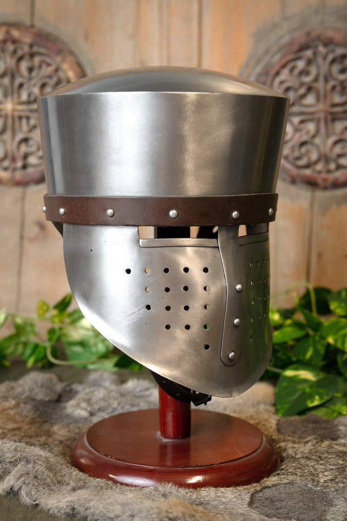 Middeleeuwse ridderhelm Laurin, 1.3 mm